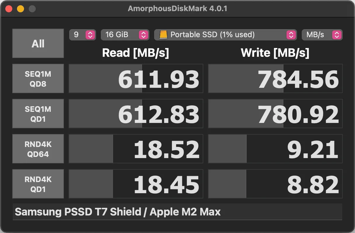 Samsung PSSD T7 Shield - Paragon NTFS - 16 GB
