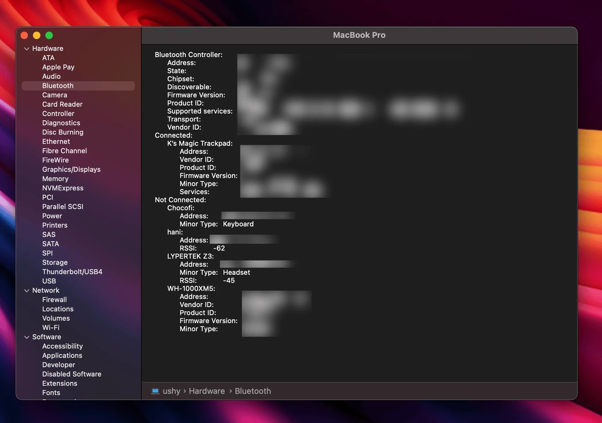 system-information-bluetooth